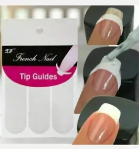 5/ 240pcs French Manicure Uv Gel Polish Tip Guide Strip Nail Art Tool  - Picture 1 of 1