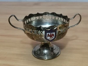 Vintage E.P.N.S Silver Plated Battersea Grammar School Small Trophy / Award - Picture 1 of 6