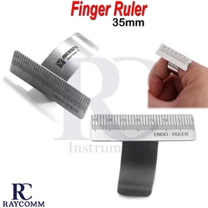 Endodontic Dental Dentist Endo Gauge Span Measure Finger Ruler Surgical Tools CE - Bild 1 von 4