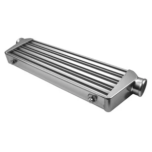 Aluminum alloy Intercooler Universal Tube & Fin Montaggio Anteriore INTERCOOLER - Foto 1 di 12