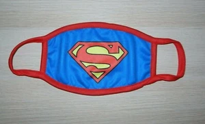 Superman Shield Washable Reusable Sublimated Face Mask Mouth Mask Cover New - Picture 1 of 2
