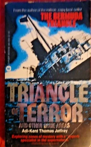 Libros de colección de Warner PB Triángulo de terror otras áreas misteriosas Adi-Kent Thomas J - Imagen 1 de 2