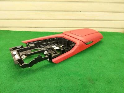 2017-2020 Audi R8 Performance Spyder OEM Center Console & Armrest Red 4S1864205B - Изображение 1 из 4