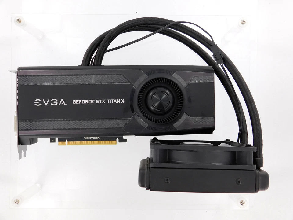 EVGA NVIDIA GeForce GTX Titan X Hybrid (12G-P4-1999-KR) - Image 1 of 4