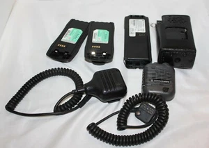 Lot Motorola Batteries GE Ericsson 344A4189P Microphone for Portable Radio &more - Picture 1 of 7