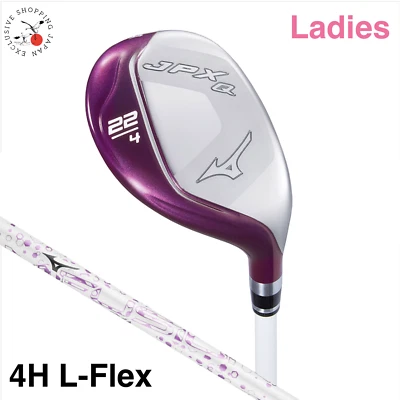 Mizuno Golf JPX Q Utility Hybrid Club 4H MFUSION F Ladies Graphite Shaft L-Flex  - Image 1 of 4