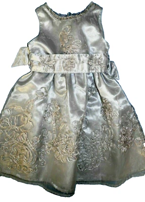 TOP Mädchen Chiffon-Kleid Gr-104 - Bild 1 von 4