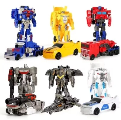 Transformers Action Figur 12cm - Variante - Spielzeug Roboter Auto/Flugzeug NEU - Bild 1 von 4