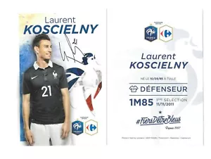 2016 - Karte Fußball Team Frankreich - Laurent Koscielny - Bild 1 von 1