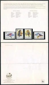 MALTA BIRDS CONFEZIONE PRESENTAZIONE UM SET 1987 - Foto 1 di 1
