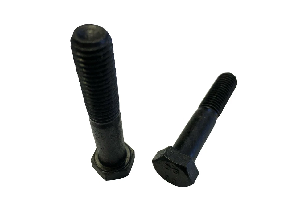 Tornillo de cabeza hexagonal métrica negra M12 herrajes para motocicleta 4 piezas Foto 1 de 1