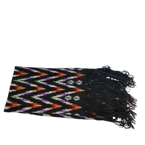 NEW unisex handloom scarves cotton and silk blend from the Andes of Ecuador - Picture 1 of 7