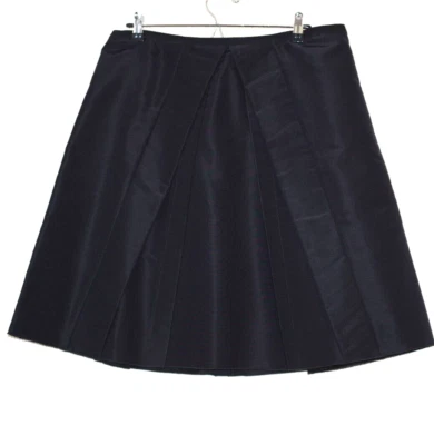 Falda Marc Jacobs Negra Plisada Algodón Línea A Talla 16 Foto 1 de 4