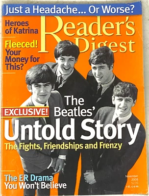 Reader's Digest - November 2005 - The Beatles' Untold Story - Image 1 of 3