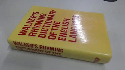 Walker's Rhyming Dictionary of the English Language by John Walker Hardback The - Image 1 of 2