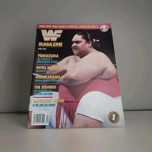 Revista WWF Abril 1993 Yokozuna Cubierta En muy buen estado Completo Compra 2 Consigue 1 1/2 Descuento - Imagen 1 de 3