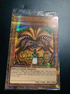 Exodia the forbidden one QCR SEALED Yugioh! - Image 1 of 2