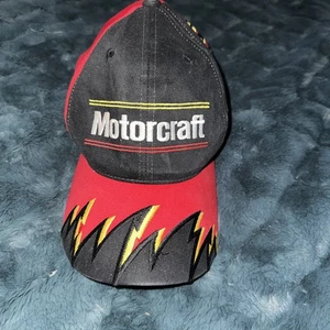 Vintage Motocraft Ricky Rudd 21 Wood Brothers Team, Ball Cap, Hat - Picture 1 of 6