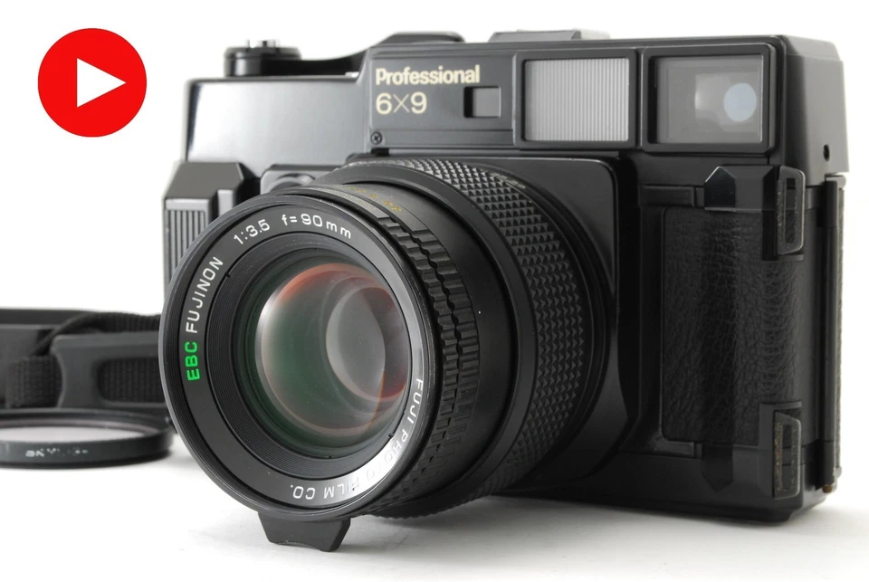 🎦【Exc+5 w/ Hood】Fuji Fujifilm GW690 Pro 6x9 Fujinon 90mm f/3.5 From JAPAN - Image 1 of 4
