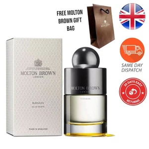 Molton Brown Bushukan Eau de Toilette 100mL BNIB + Giftbag RRP £95 Rare Vegan - Picture 1 of 4