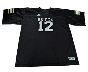 Vtg Russell Aaron Rodgers Butte College Football Jersey Black XXL Men's Rare!!! - Picture 1 of 11