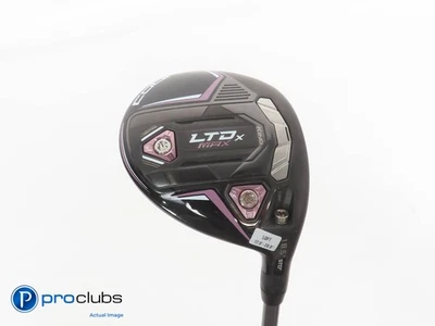 Ladies Cobra KING LTDx MAX 18.5* 3 WOOD Blk/Pink- Riptide 40g Ladies Flex 379306 - Image 1 of 4