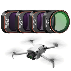 NEEWER FL-A30D 4-Pack ND/CPL Set for DJI Mini 4 Pro (ND16/64/256+CPL) - Picture 1 of 9