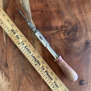 Vintage North Bros. Yankee Ratcheting Spiral Drive Screw Driver No 30A - Picture 1 of 4
