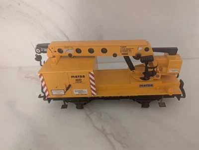 LGB 40420 (4042) Matra Operating Crane Car G-Scale In Train Railroad - Image 1 of 4
