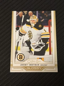 Jeremy Swayman Boston Bruins 2025-26 Upper Deck 1 OPC Glossy Gold #OG-14 - Picture 1 of 2