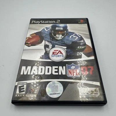 MADDEN 2007 Playstation 2 PS2 Complete  Free Shipping - Image 1 of 4