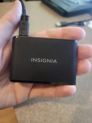 Insignia NS-CR20A1 Black Portable USB 2.0 Multiformat Memory Card Reader - Image 1 of 3