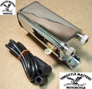 Réplica tipo bobina de 12 voltios para Harley Panhead vintage *cromo* - Imagen 1 de 2