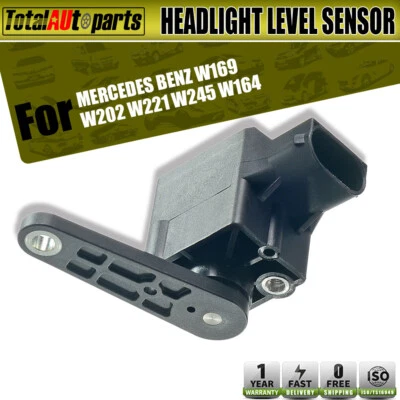 Sensor de nivel de faros para Mercedes-Benz W221 W203 W208 W211 C215 C209 Clase CLK Foto 1 de 4