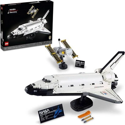 LEGO 10283 Icons: NASA Space Shuttle Discovery 18+ Block Toy New - Image 1 of 4