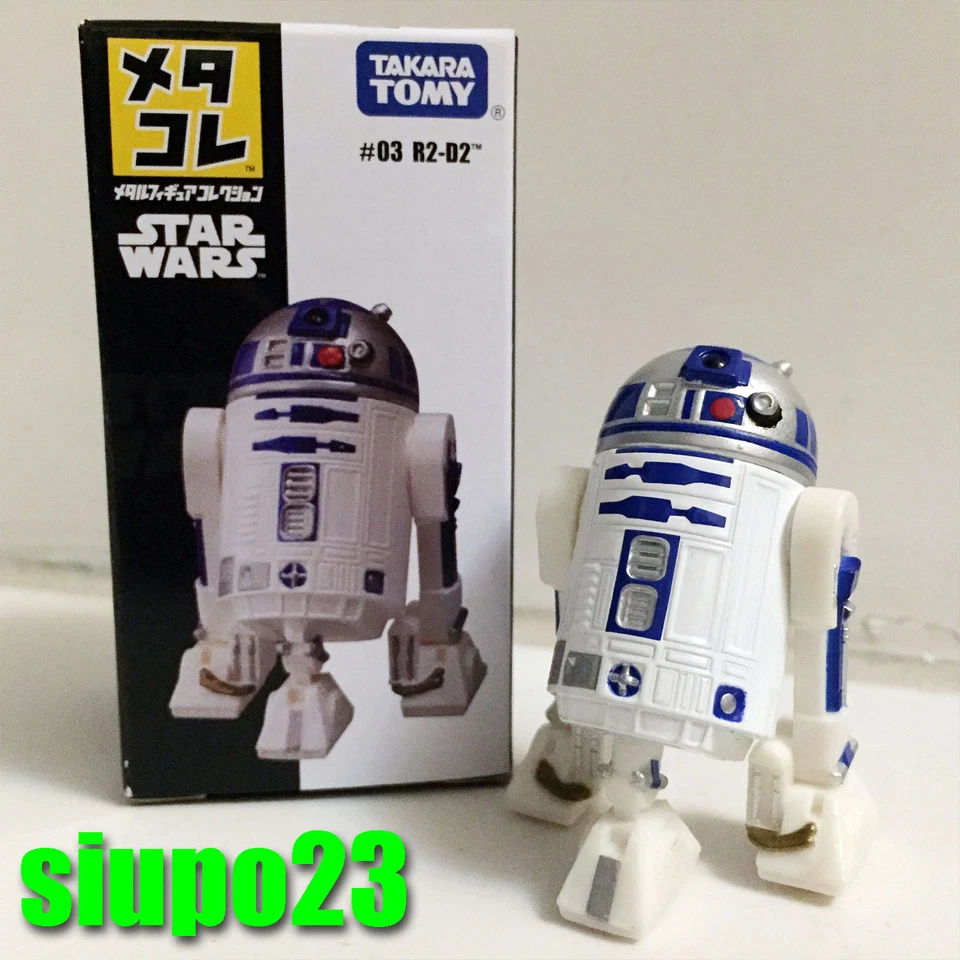 Mini figura de metal Takara TOMY ~ Star Wars #03 R2-D2  Foto 1 de 1