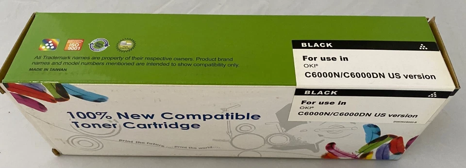 Okidata HY Black Toner 43324469 for C6000 C6050  - Image 1 of 1