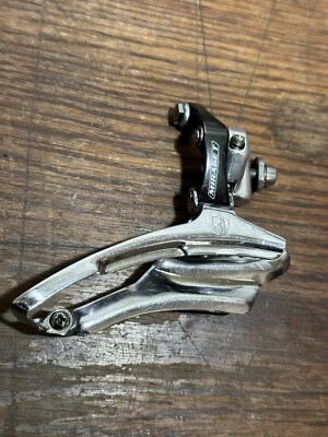 Desviador delantero triple Campagnolo Mirage T vintage negro plata Foto 1 de 4