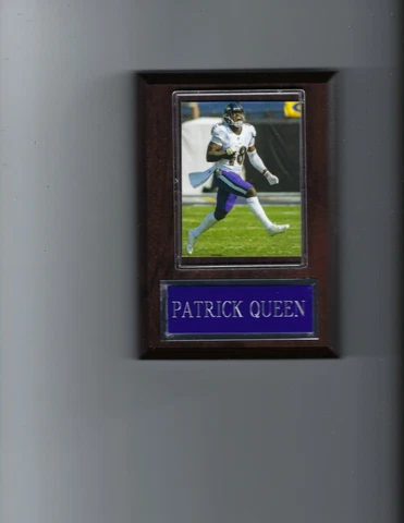 PATRICK QUEEN PLAQUE BALTIMORE RAVENS FOOTBALL NFL Cover