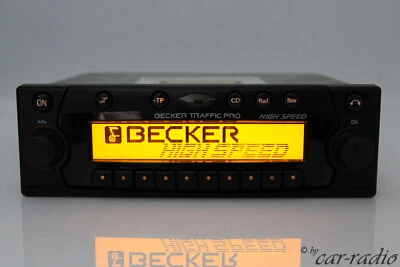 Becker Traffic Pro High Speed BE7821 Navigationssystem CD-R Autoradio AUX-IN MP3 - Bild 1 von 4
