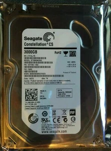 Seagate 3TB SATA III ST3000NC002 Enterprise HDD 3.5" (P/N 1DY166-002) - Picture 1 of 1