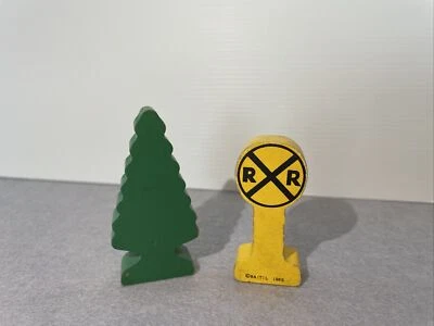 Thomas & Friends Ferrocarril Madera Accesorios De Colección 1999 y 2000 Thomas el Tanque Foto 1 de 4