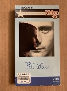 Phil Collins Video 45 VHS (1983) Pre-Owned Great Shape! RARE! - Picture 1 of 2