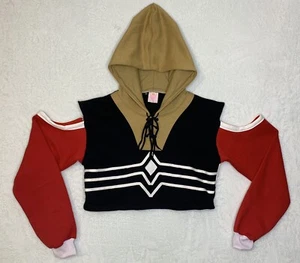 Sudadera con Capucha The Kigu Stop Recortada My Hero Academia Hawks Anime Inspirada en Juegos con disfraces XL - Imagen 1 de 8