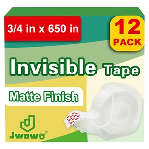 Invisible Tape with Dispenser, Home Office Supplies and Back to School Supplies - Picture 1 of 7
