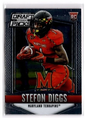 2015 Panini Prizm Collegiate Draft Picks - #243 Stefon Diggs (RC) Vikings - Image 1 of 2