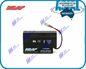 12v BATTERY - SLA - 12V 0.8Ah 142-014 (Suits NESS R8/R16 PANELS) - Picture 1 of 1