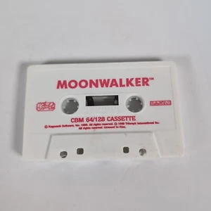 *Cassette Only* Moonwalker Commodore 64/128 C64 Video Game PAL - Imagen 1 de 4