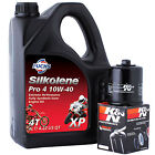 Kawasaki KLV 1000 LV1000A2H 2005 K&N Filter and Silkolene Pro 4 XP Oil Kit