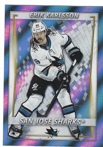 2020-21 Topps Stickers #396 Erik Karlsson